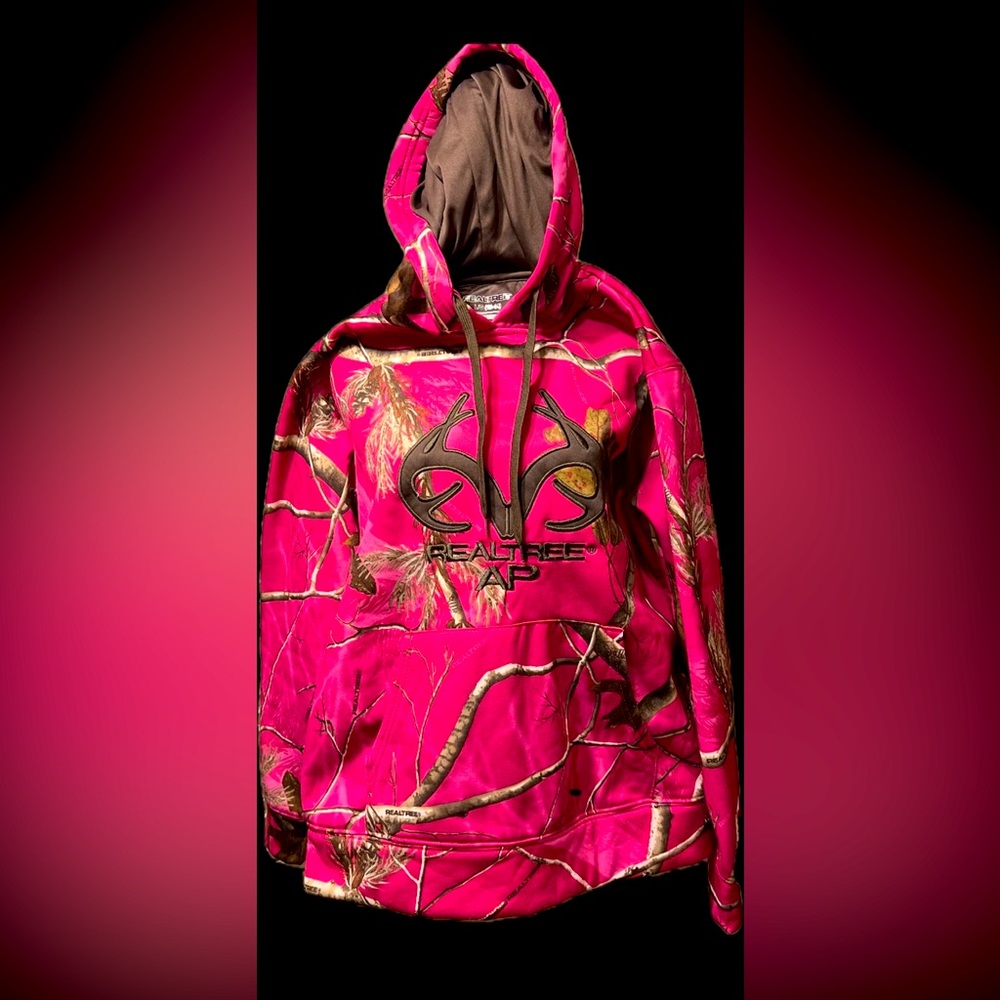 REALTREE AP Camo Hoodie size Large